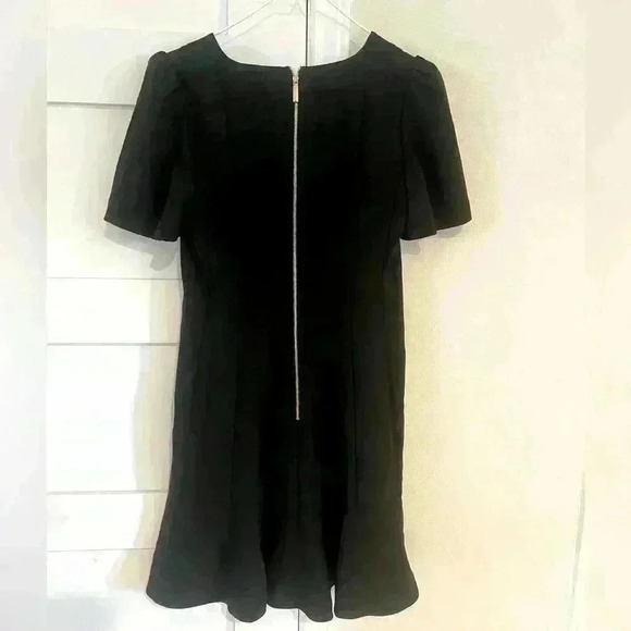 Kate Spade Black V Neck Classic Short Sleeve Dress- Size 2 Worn Once! - Picture 6 of 6